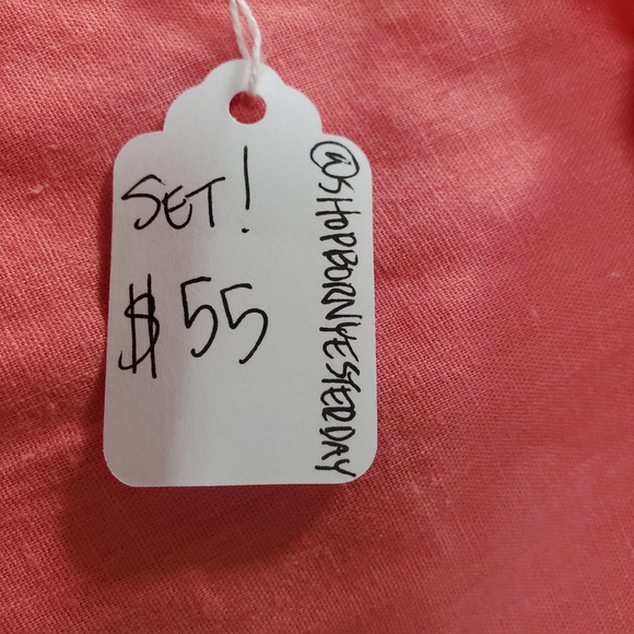 Floral Pink Button-Up Women's Sleep Shirt - Picture 5 of 6